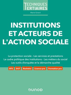 cover image of Institutions et acteurs de l'action sociale